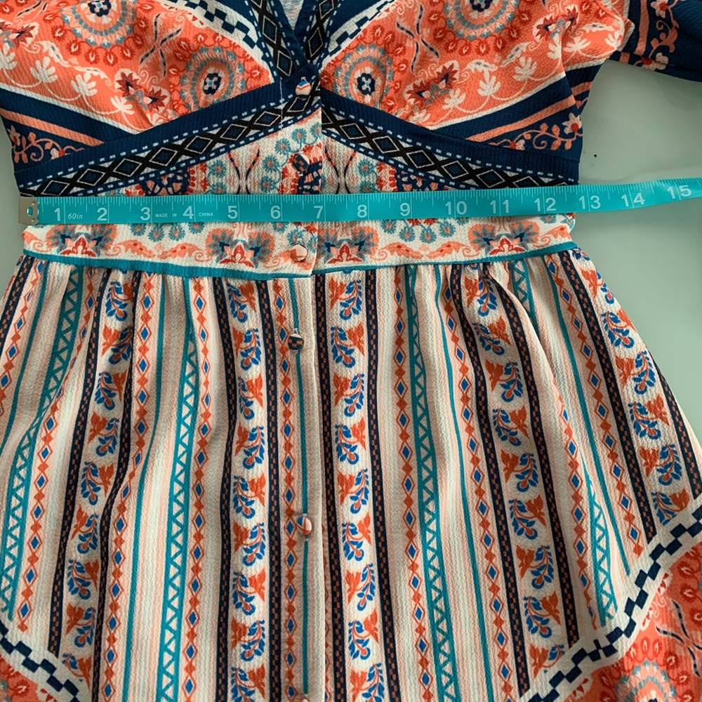 Flying Tomato Button Front Flutter Sleeve Small - image 6